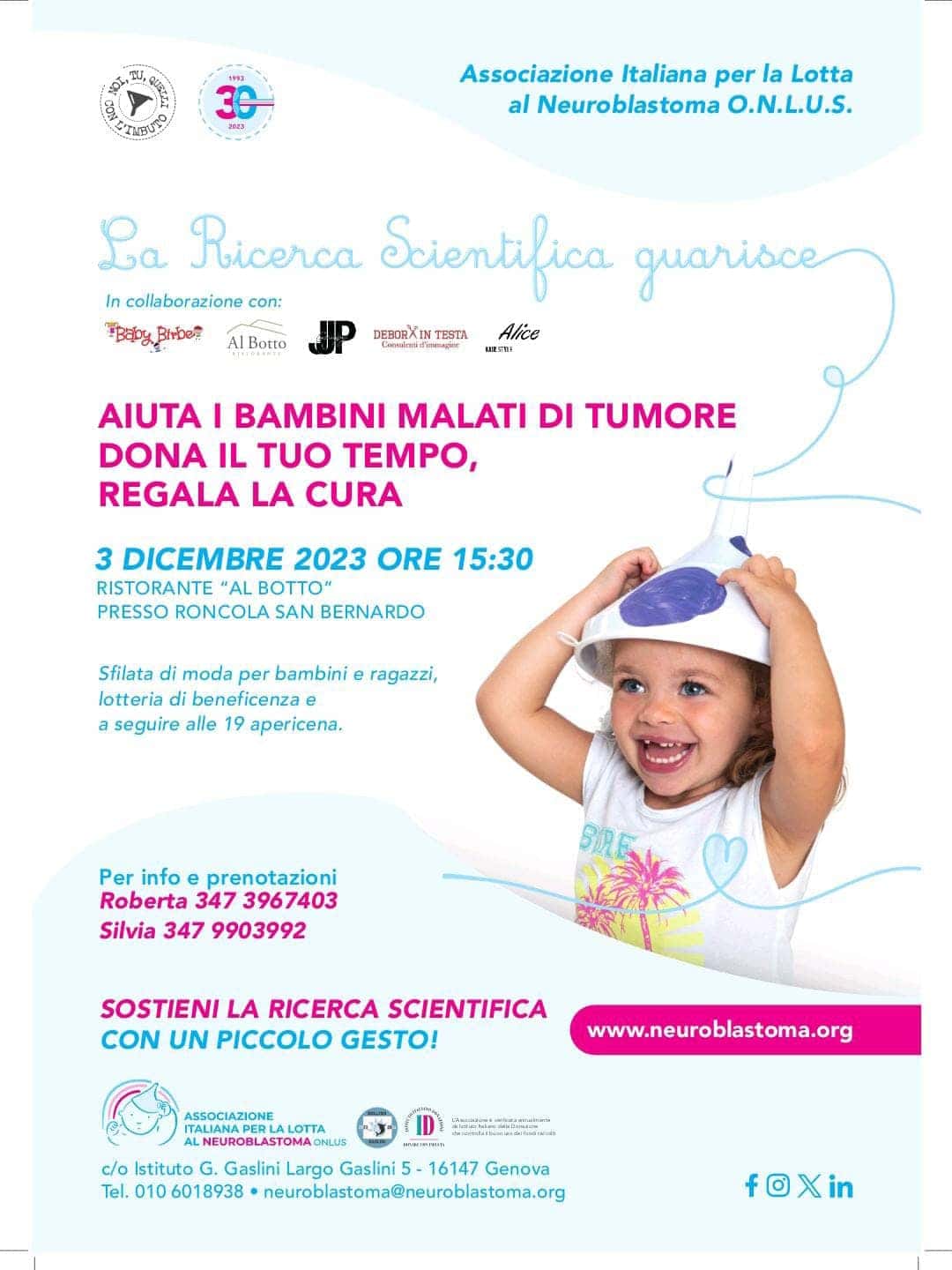 Roncola Evento Di Beneficenza Per I Bambini Malati Di Tumore La Voce