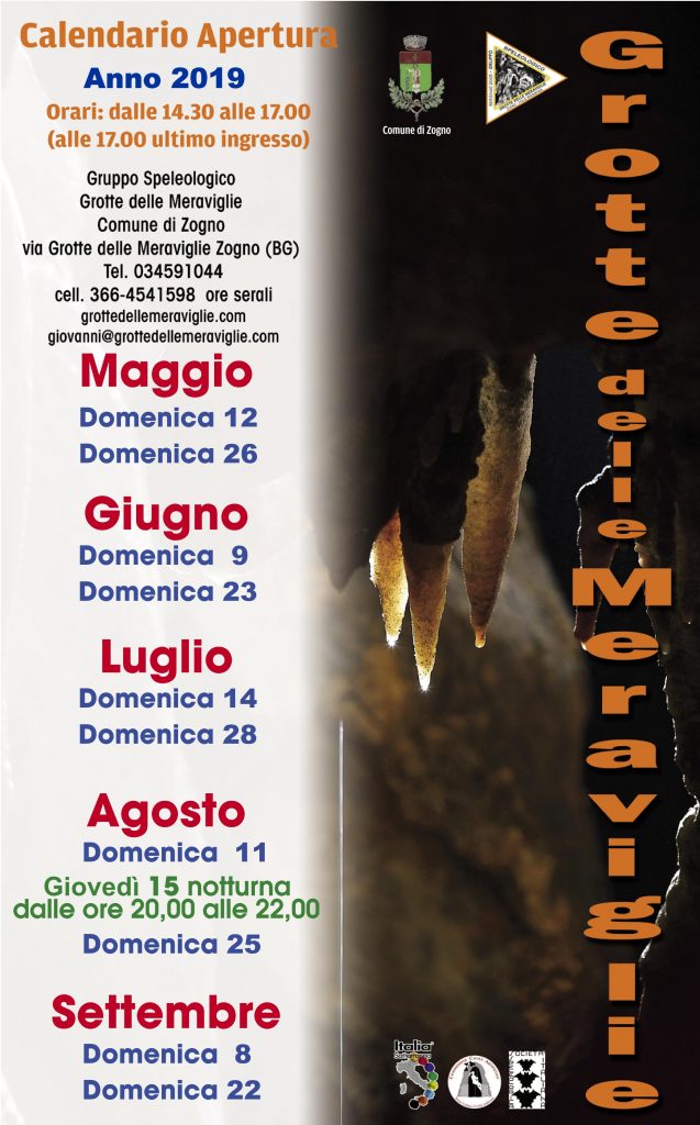 1349 calendario GROTTE 2019 gpp Page 1 637x1024 1 - La Voce delle Valli