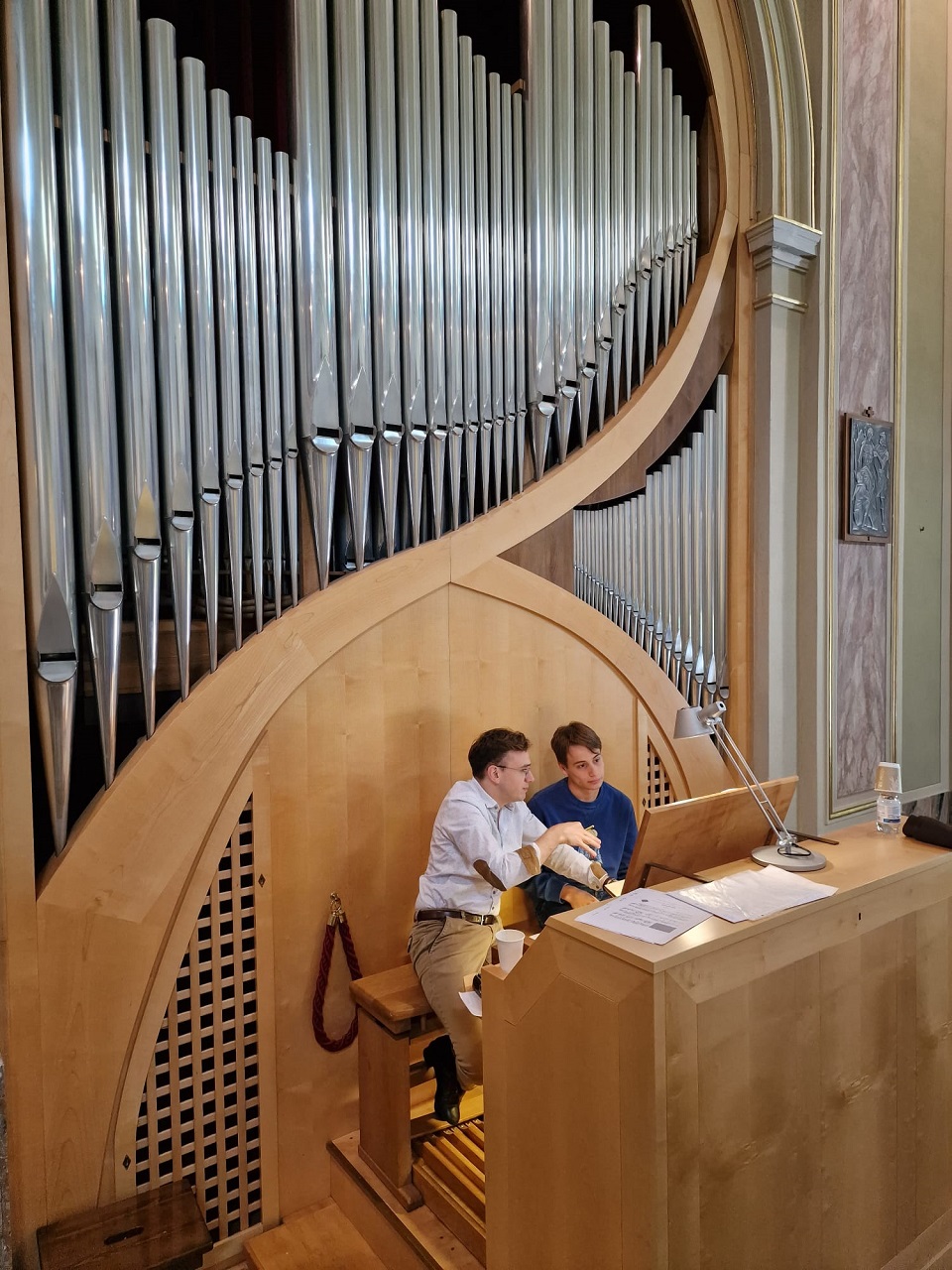 Ospital durante la masterclass 3 - La Voce delle Valli