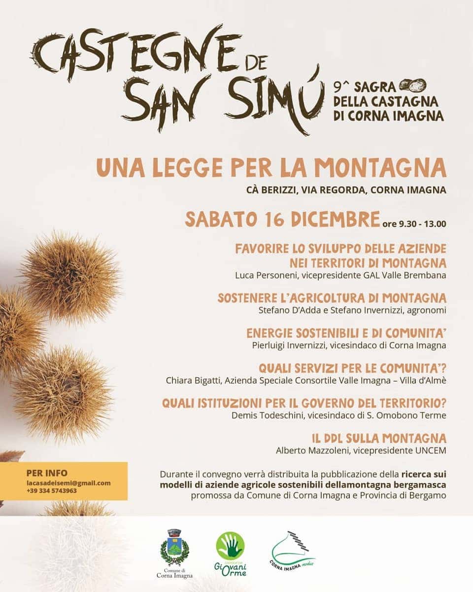 seminario sostenibilita montagna - La Voce delle Valli