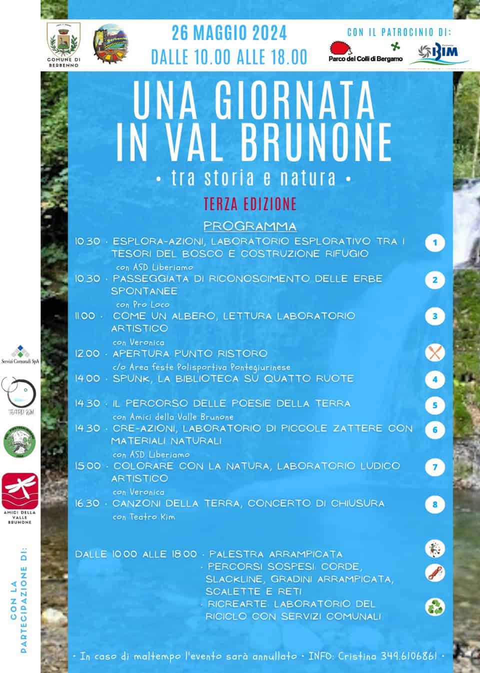 val brunone programma completo - La Voce delle Valli