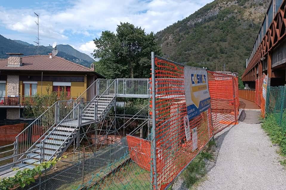 ponte ferroviario san pellegrino rampa - La Voce delle Valli