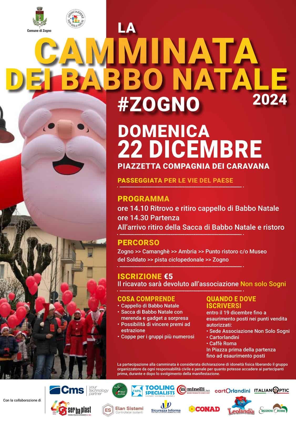 camminata babbo natale - La Voce delle Valli