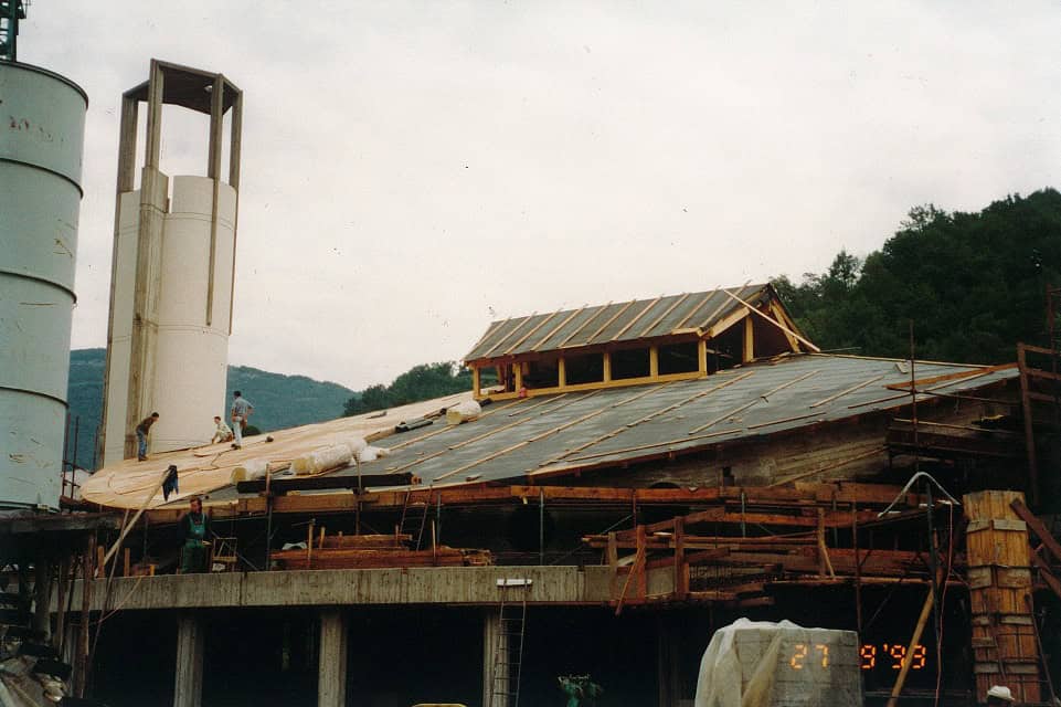 chiesa selino basso costruzione 2 - La Voce delle Valli