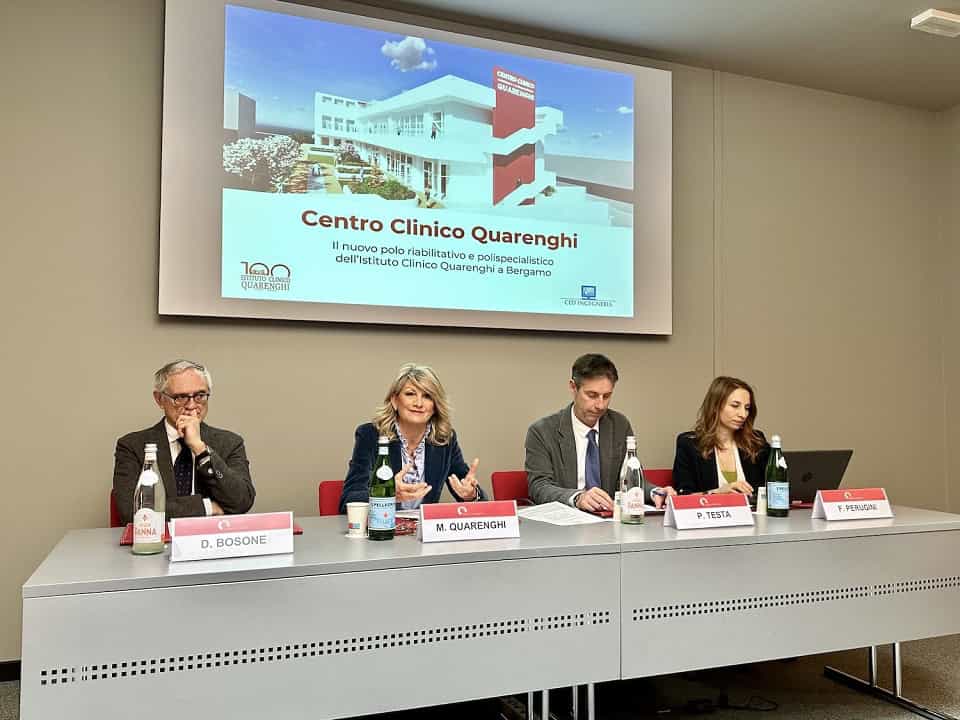 Conferenza stampa Centro Clinico Quarenghi - La Voce delle Valli