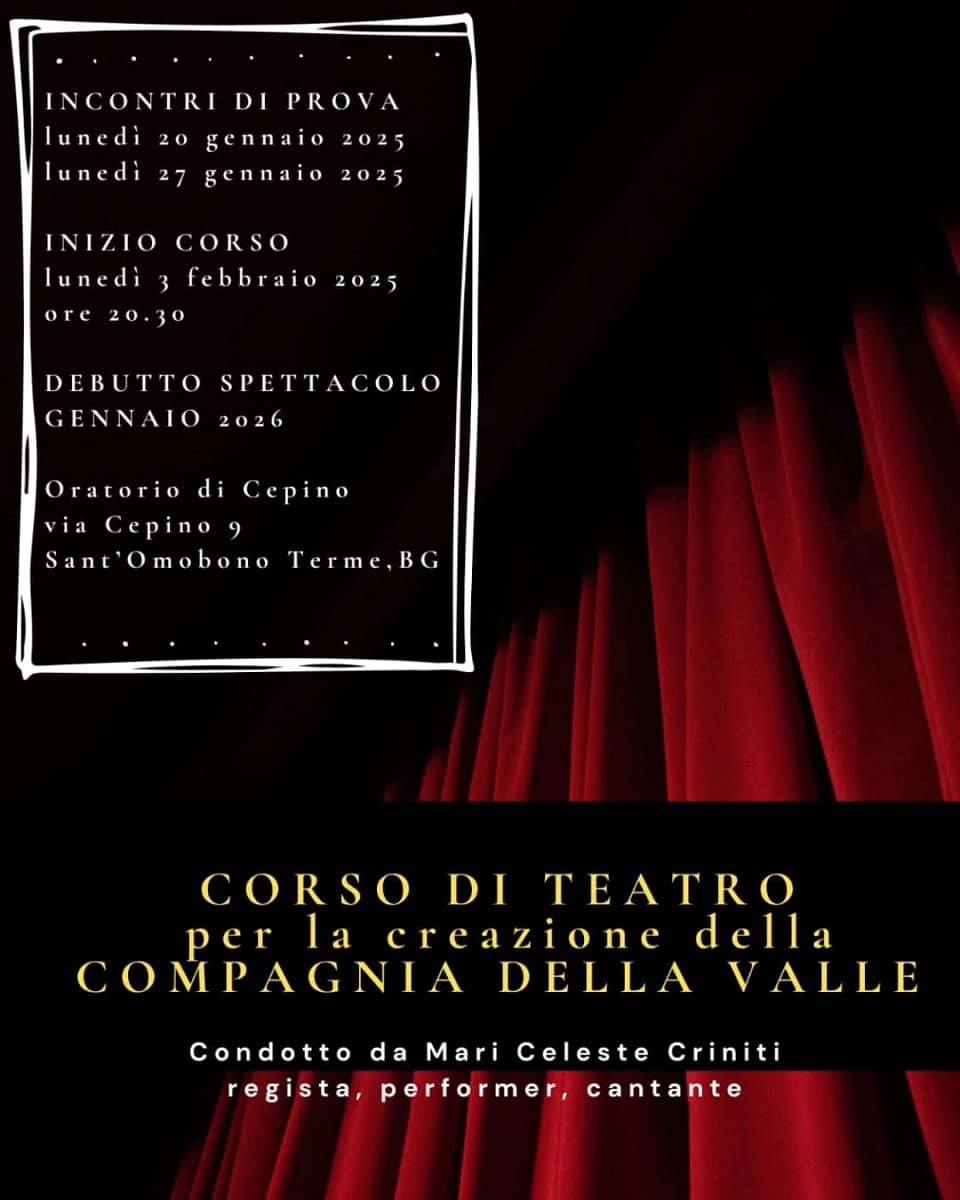 corso teatro - La Voce delle Valli