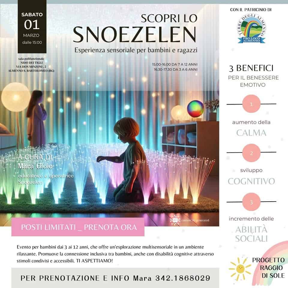 Laboratorio Snoezelen - La Voce delle Valli